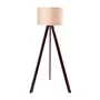 Lámpara de Suelo "Kano" [OPV-780SGN2429] Trípode Madera Pantalla Tela Diseño Nórdico