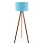 Lámpara de Suelo "Kano" [OPV-780SGN2429] Trípode Madera Pantalla Tela Diseño Nórdico