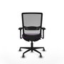 PIQUERAS Y CRESPO Silla de oficina Haches con mecanismo Sincro/Traslack, Morado y Gris
