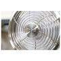 Unold Steel Flex 86705 Ventilador de Mesa Recargable, Cromo, 14 cm, 4 W, 12 h de Autonomía