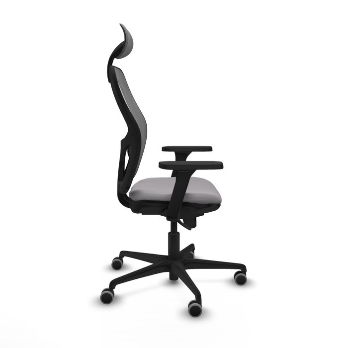PIQUERAS Y CRESPO Silla de oficina Jorquera con mecanismo Sincro, Gris