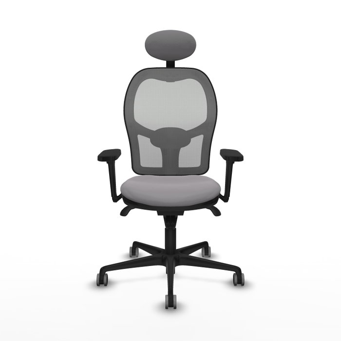 PIQUERAS Y CRESPO Silla de oficina Jorquera con mecanismo Sincro, Gris