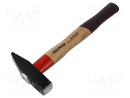 GEDORE Martillo de Cerrajero de 500g con Mango de Nogal Americano