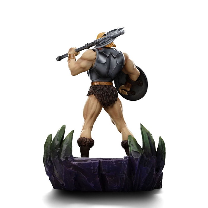 Masters of the Universe Estatua 1/10 Art Scale He-Man Battle Armor Version heo Exclusive 23 cm