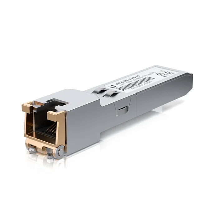 Ubiquiti UACC-CM-RJ45-1G Transceptor SFP Cobre RJ-45 1000 Mbit/s Ubiquiti UACC-CM-RJ45-1G Transceptor SFP Cobre RJ-45 1000 Mbit/s
