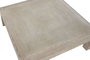 DKD Home Decor Mesa Centro Chuang rome Romantico Madera de Hevea 100 x 100 x 30 cm