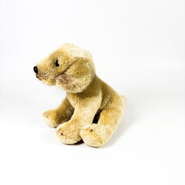 DEQUBE Peluche Labrador Canela Sentado 12Cm 939D00252 Bocalán para personas con discapacidad