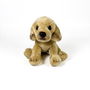 DEQUBE Peluche Labrador Canela Sentado 12Cm 939D00252 Bocalán para personas con discapacidad