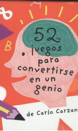 MAGAZZINI SALANI Baraja 52 juegos para convertirse en un genio, Carlo Carzan - MAGAZZINI SALANI