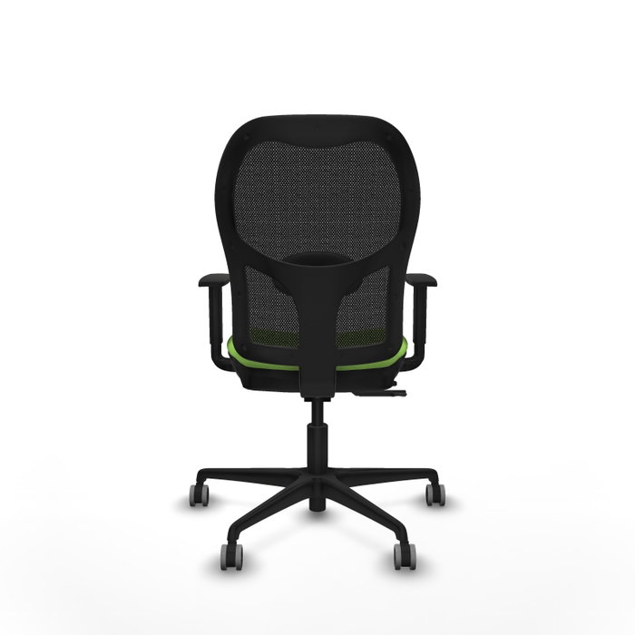 PIQUERAS Y CRESPO Silla de oficina Jorquera con mecanismo Sincro/Traslack Pistacho y Negro PIQUERAS Y CRESPO Silla de oficina Jorquera con mecanismo Sincro/Traslack Pistacho y Negro