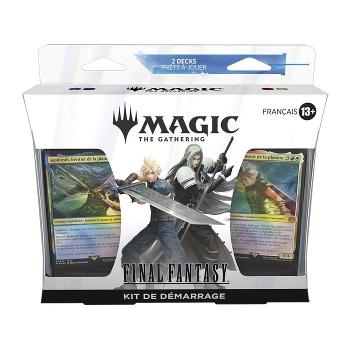 Magic the Gathering Final Fantasy Caja de Kits de inicio de 2024 (12) francés