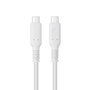 MicroConnect Cable USB-C 3.2 Gen2, Blanco, 0,5m