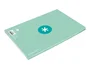 Antartik Recambio A4 80 hojas 90gr cuadro 5 mm 4 taladros 1 banda marco color menta