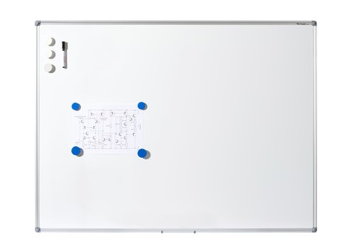 VANTAGE BY NOVUS DAHLE Pizarra blanca magnética básica lacada con marco de aluminio 90x60 cm VANTAGE BY NOVUS DAHLE Pizarra blanca magnética básica lacada con marco de aluminio 90x60 cm
