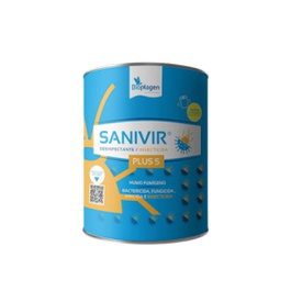 SANIVIR PLUS S Desinfectante e Insecticida en Humo Fumígeno 275g con Carnet Aplicador