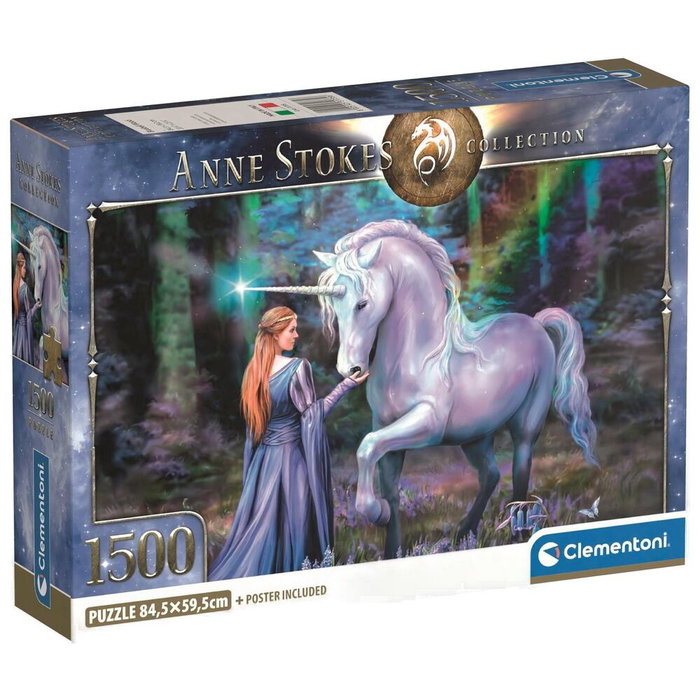 CLEMENTONI Puzzle 1500 piezas Bluebell Wood Anne Stokes