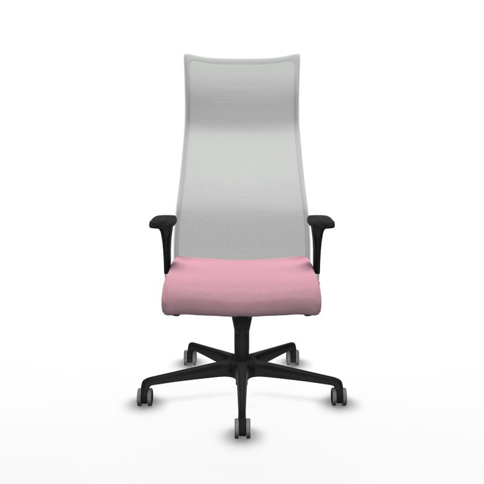 PIQUERAS Y CRESPO Sillón Albacete Rosa y Blanco con Mecanismo Sincro PIQUERAS Y CRESPO Sillón Albacete Rosa y Blanco con Mecanismo Sincro