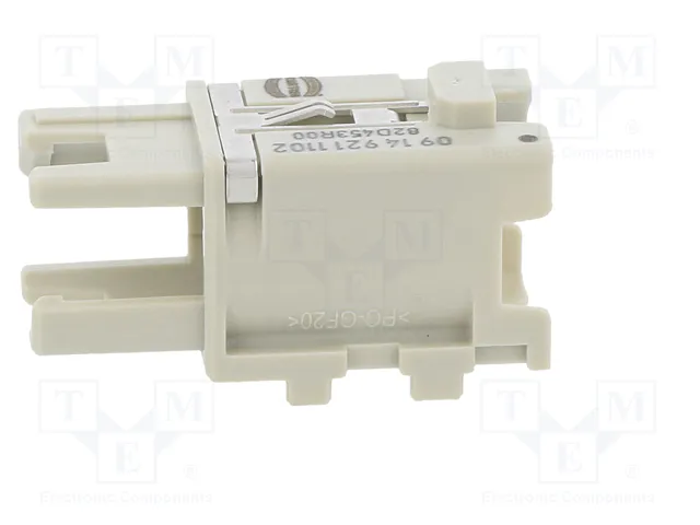 HARTING Módulo Hembra Han-Modular® Domino de 1 Pin HARTING Módulo Hembra Han-Modular® Domino de 1 Pin