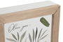 DKD Home Decor Guardallaves Shabby Blanco Verde 4 Unidades 6 x 26 x 20 cm MDF