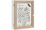 DKD Home Decor Guardallaves Shabby Blanco Verde 4 Unidades 6 x 26 x 20 cm MDF