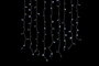 DKD Home Decor Cortina de Luces LED Blanco Frío 300 Bombillas 200x200 cm