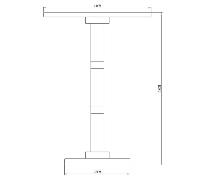 DKD Home Decor Mesita Auxiliar Moderna Blanco Dorado Metal Marmol 41 x 58 x 41 cm