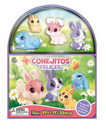 PHIDAL EDITIONS Conejitos felices (Mini Diverti-Libros)