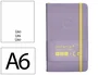 Antartik Cuaderno Antartik Notes tapa dura A6 hojas lisas morado y amarillo