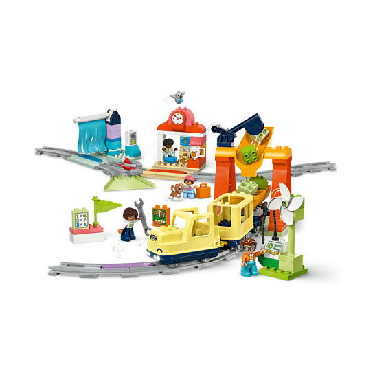 LEGO DUPLO My Town 10428 El gran tren comunitario interactivo