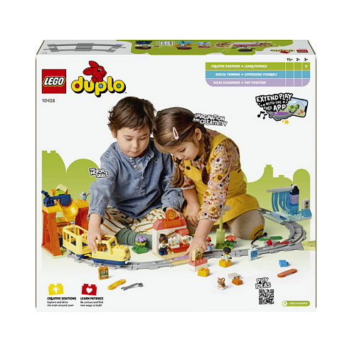 LEGO DUPLO My Town 10428 El gran tren comunitario interactivo