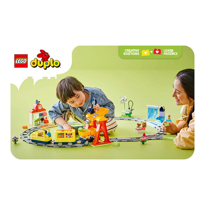 LEGO DUPLO My Town 10428 El gran tren comunitario interactivo