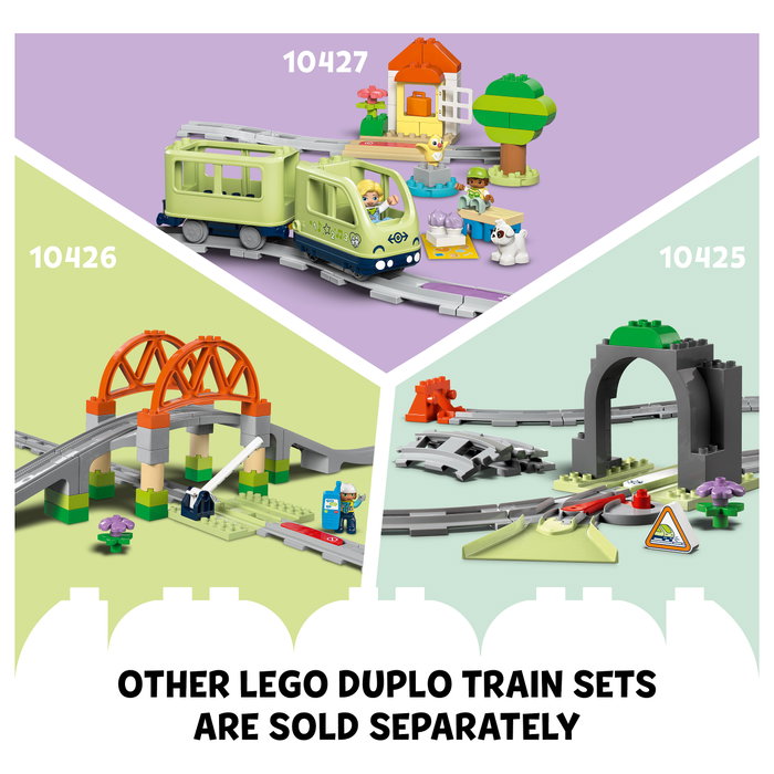 LEGO DUPLO My Town 10428 El gran tren comunitario interactivo