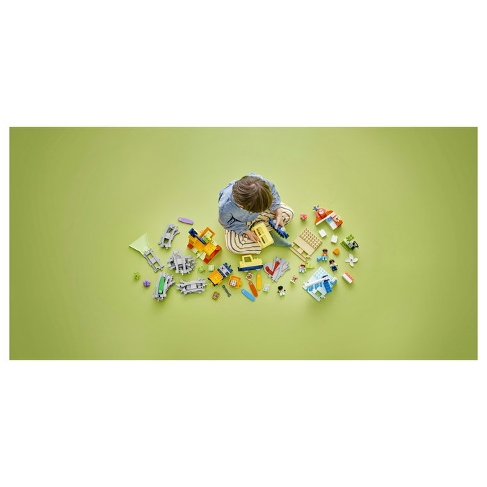LEGO DUPLO My Town 10428 El gran tren comunitario interactivo