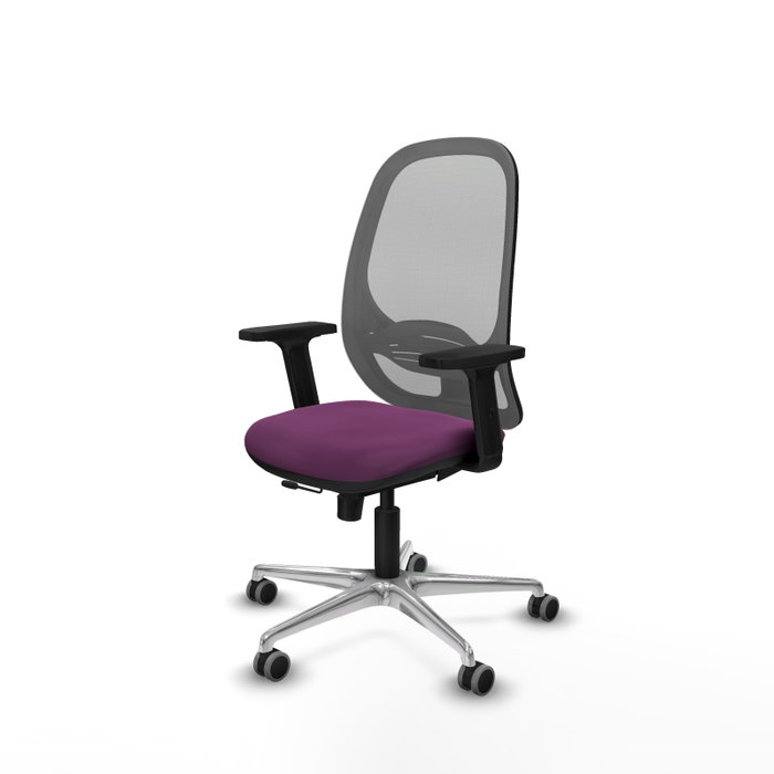 PIQUERAS Y CRESPO Silla de oficina Cilanco Morado y Gris PIQUERAS Y CRESPO Silla de oficina Cilanco Morado y Gris