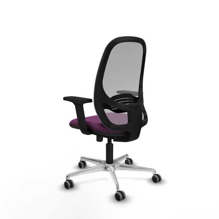 PIQUERAS Y CRESPO Silla de oficina Cilanco Morado y Gris PIQUERAS Y CRESPO Silla de oficina Cilanco Morado y Gris