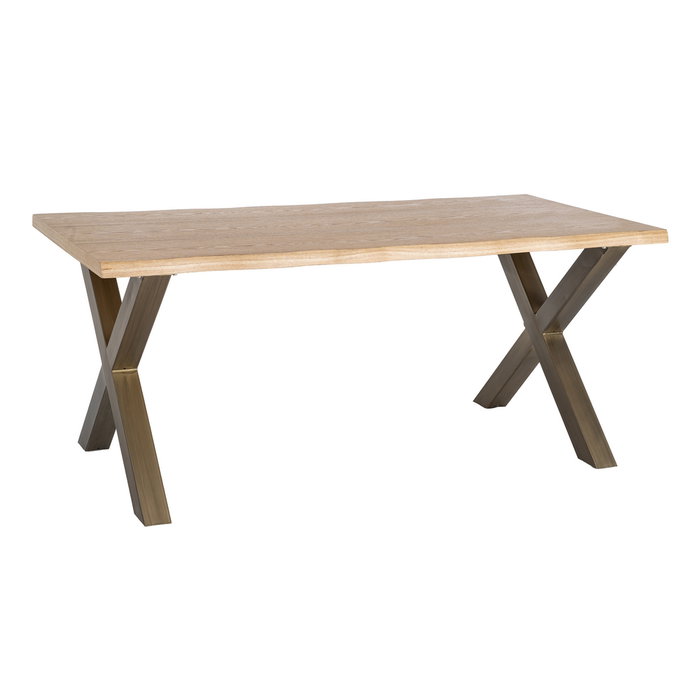 Mesa Comedor Dm-Metal Salón 180 X 90 X 77 cm