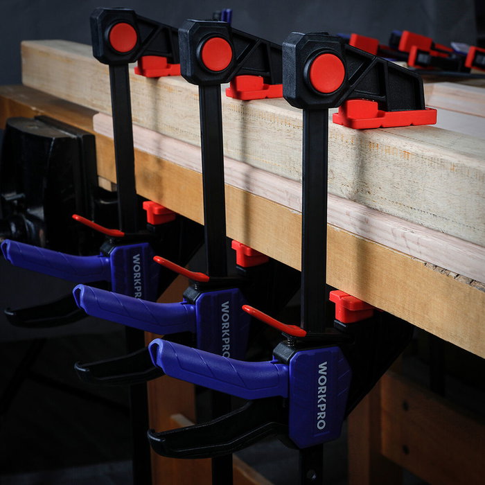 Workpro Sargento monomanual de 300 mm