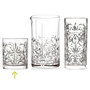 Rcr Cristalleria IT Vaso 337 Ml Mm Tattoo 6 Unidades Altura 94 Diámetro 82 Cristal Eco-crystal Glass