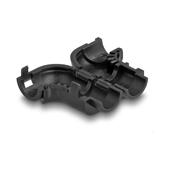 DeLOCK 88127 Clips para cables para doblar, 8 piezas, negro DeLOCK 88127 Clips para cables para doblar, 8 piezas, negro