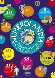 B DE BLOK Numerolandia. El mundo en más de 2000 cifras y datos - Martin/Gifford/Taylor