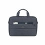 Rivacase Maletín 7522 Portátil 14 Pulgadas Antirrobo Compartimento Acolchado Correa Ajustable Gris