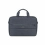Rivacase Maletín 7522 Portátil 14 Pulgadas Antirrobo Compartimento Acolchado Correa Ajustable Gris
