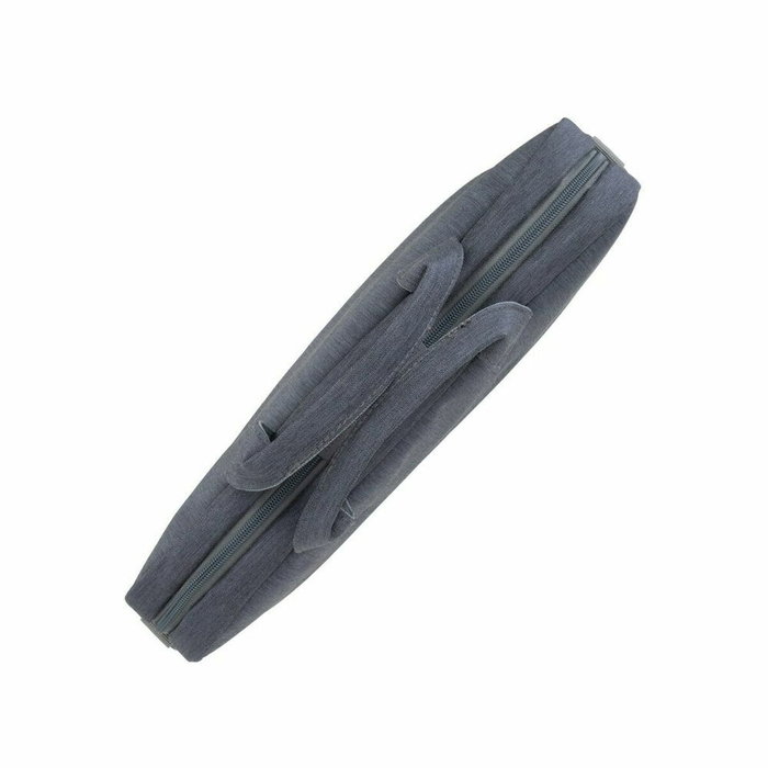 Rivacase Maletín 7522 Portátil 14 Pulgadas Antirrobo Compartimento Acolchado Correa Ajustable Gris