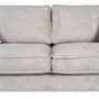 Sofá 4 Plazas Beige Tejido Salón 266 X 93 X 97 cm
