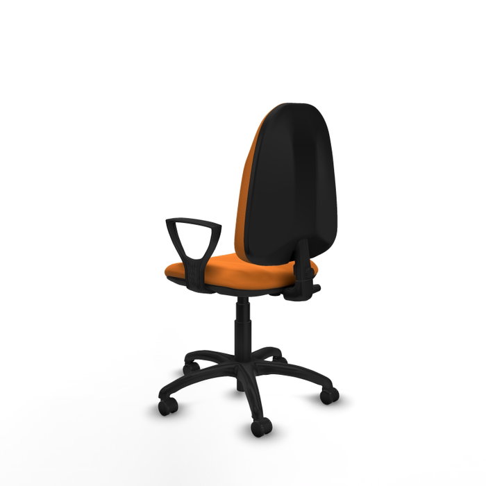 PIQUERAS Y CRESPO Silla de oficina Algarra Naranja