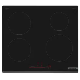 Bosch PIE631HB1E Placa de Inducción de 60 cm, Serie 6, 4 Quemadores, Negro, 5.1x59.2x52.2 cm