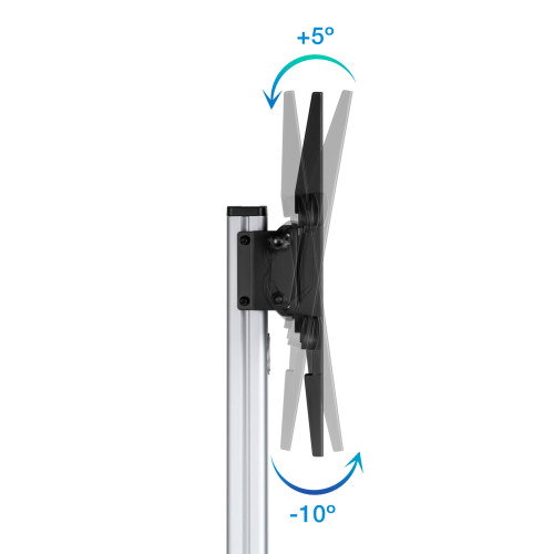 Tooq Hera Soporte de Suelo con Ruedas para TV 37-86 pulgadas FS1886M-B Tooq Hera Soporte de Suelo con Ruedas para TV 37-86 pulgadas FS1886M-B