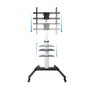 Tooq Hera Soporte de Suelo con Ruedas para TV 37-86 pulgadas FS1886M-B