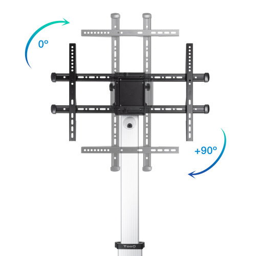 Tooq Hera Soporte de Suelo con Ruedas para TV 37-86 pulgadas FS1886M-B Tooq Hera Soporte de Suelo con Ruedas para TV 37-86 pulgadas FS1886M-B
