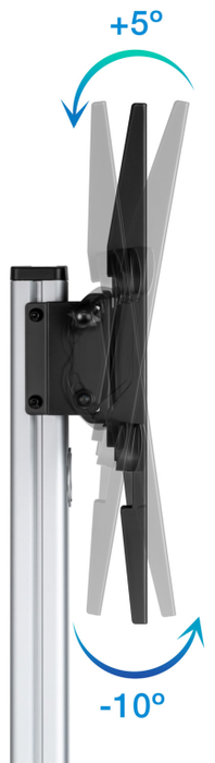 Tooq Hera Soporte de Suelo con Ruedas para TV 37-86 pulgadas FS1886M-B Tooq Hera Soporte de Suelo con Ruedas para TV 37-86 pulgadas FS1886M-B